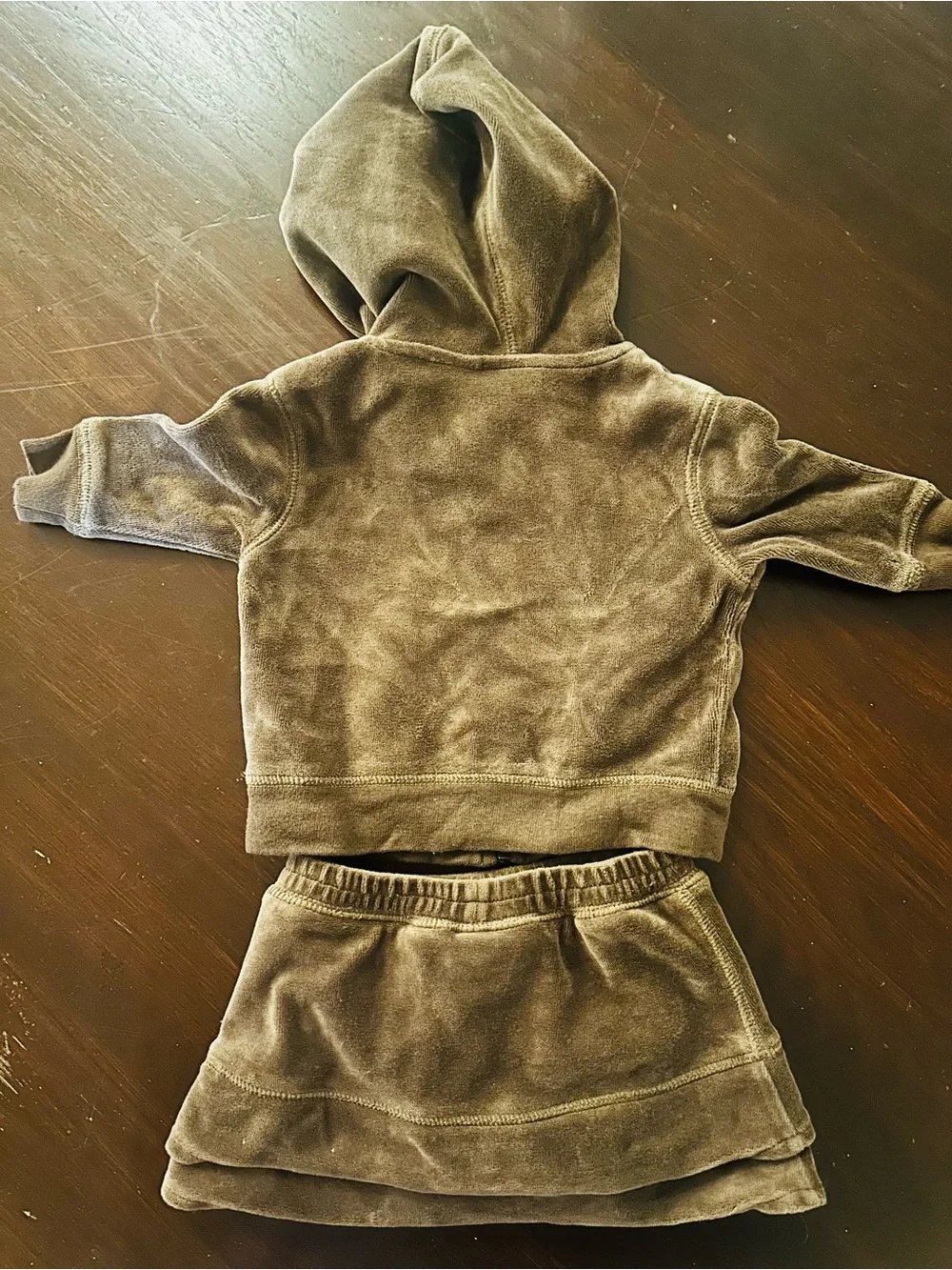 Baby Girl Koala Kids Velour Hoodie & Skirt 0-3 months